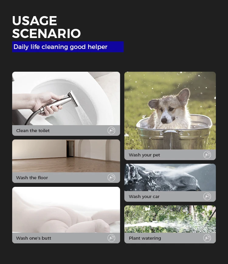 Douche Bidet Sprayer-use