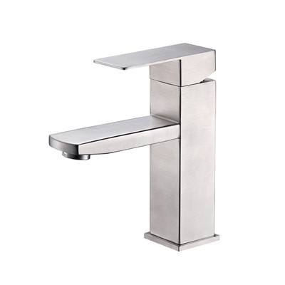 Grifo de lavabo de acero inoxidable